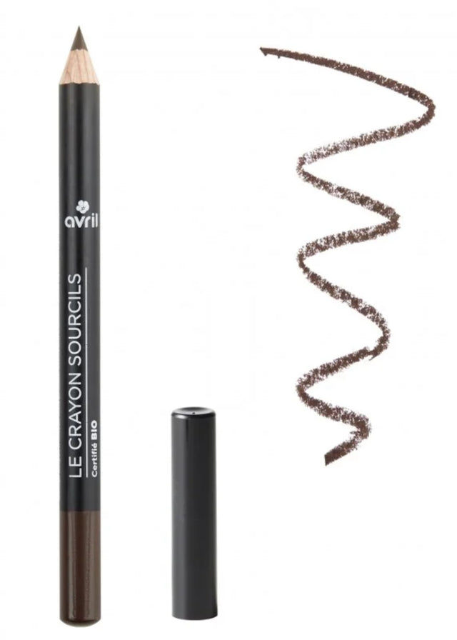 Brown Brown organic eyebrow pencil