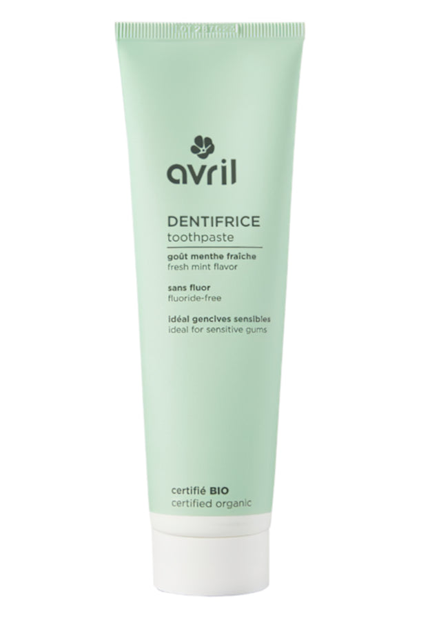 Avril organic mint toothpaste