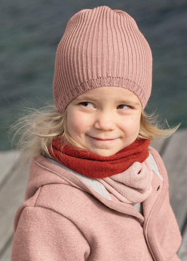 Disana children's hat in organic merino wool