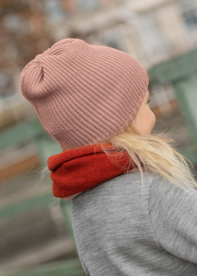 Disana children's hat in organic merino wool