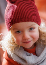 Disana children's hat in organic merino wool