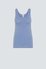 100% organic fair trade cotton wide shoulder tank top