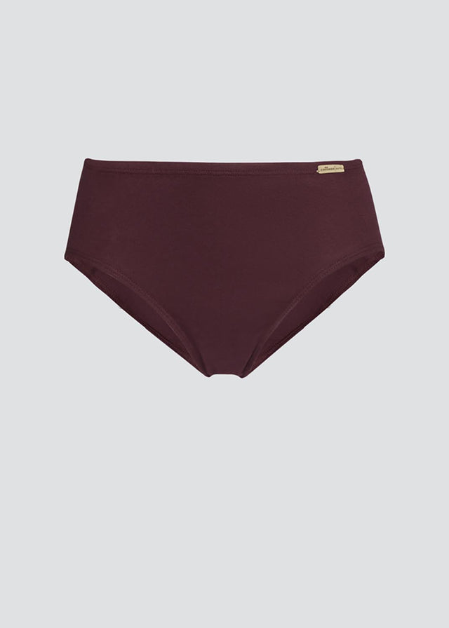 High-waisted Jazz briefs in 100% organic fair cotton