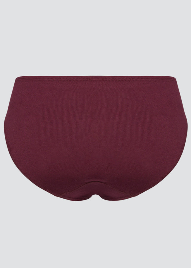 Mini briefs in 100% organic cotton