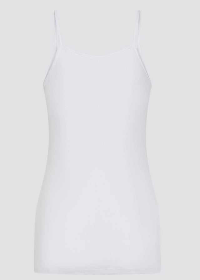 Fine shoulder tank top in 100% organic fair cotton