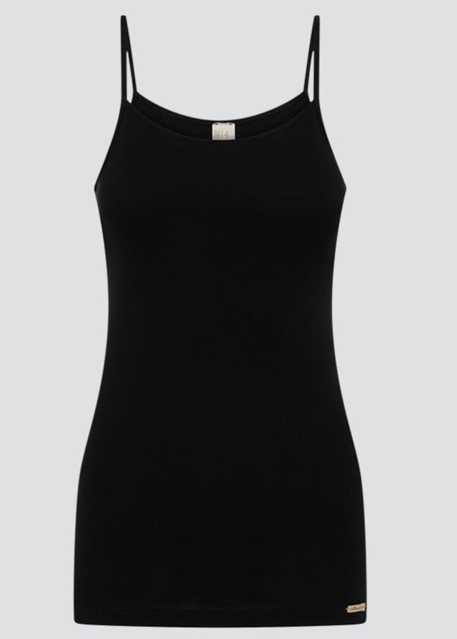 Fine shoulder tank top in 100% organic fair cotton