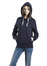 Felpa unisex maniche a raglan con cappuccio in cotone biologico