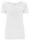 T-shirt donna basica in puro cotone biologico