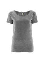 T-shirt donna basica in puro cotone biologico