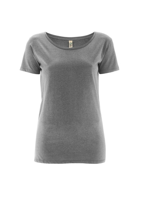 Women's basic t-shirt in pure organic cotton