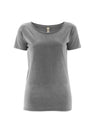 T-shirt donna basica in puro cotone biologico