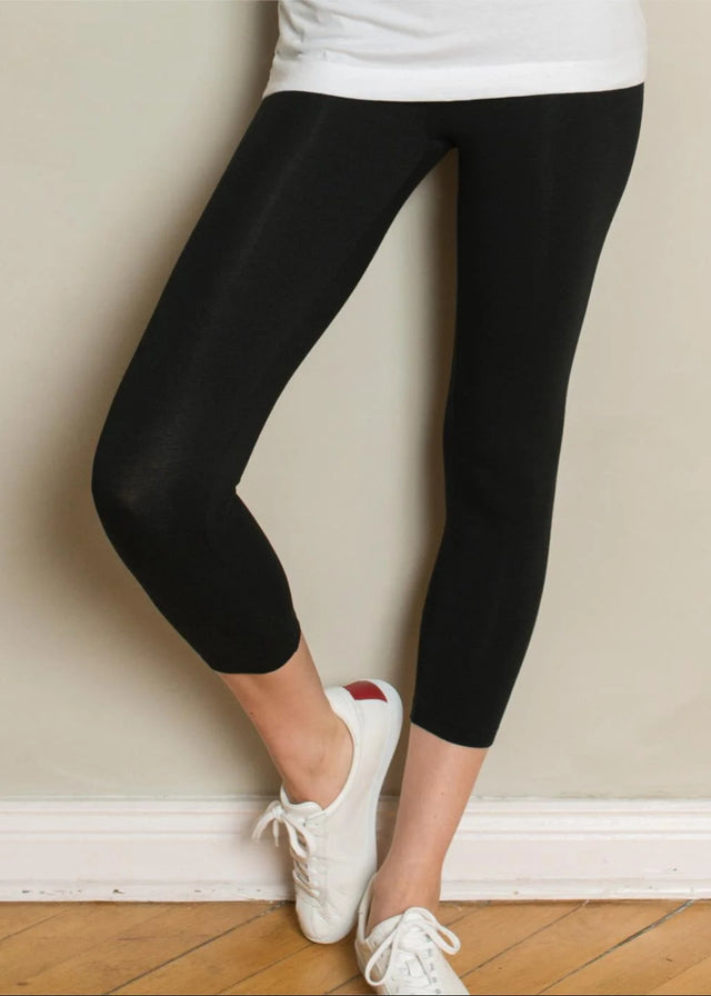 Leggings donna corti 7/8 in cotone biologico