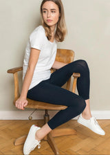 Women's 7/8 Short Leggings in Organic Cotton