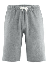 Men's Bermuda Shorts in Organic Cotton Grey