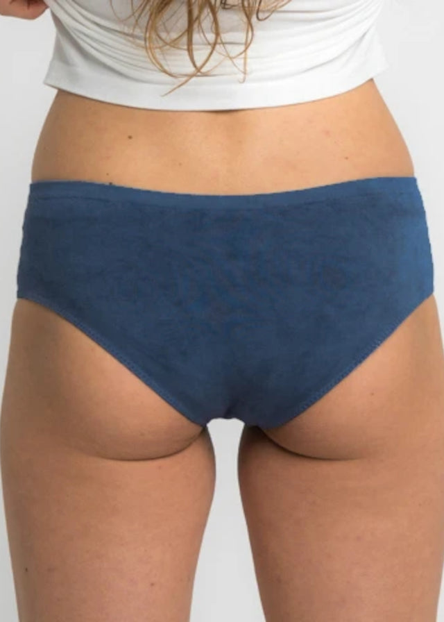 Basic low waist culotte briefs in Bamboo and Castor