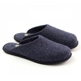 Holi Jeans slippers in wool felt