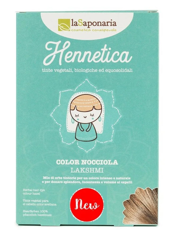 Hennetica organic vegetable dye Lakshmi - hazelnut colour