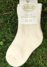 Short socks in organic cotton terry