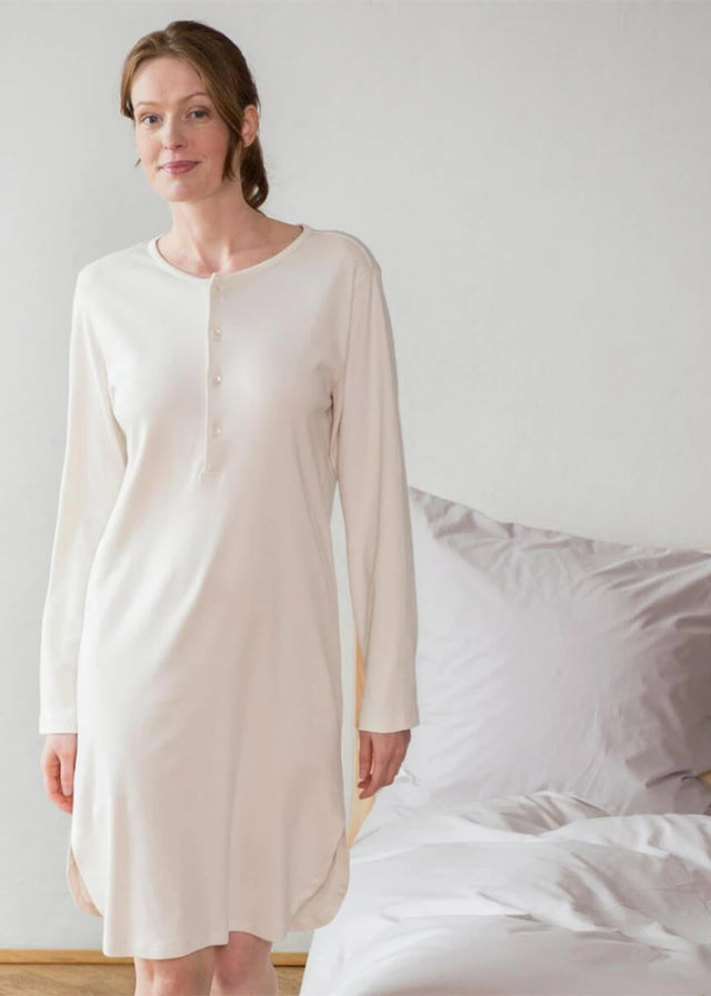 Dominique nightdress in organic cotton