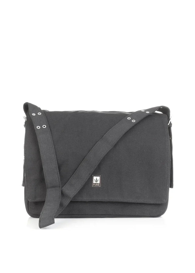 HV Vegan hemp shoulder messenger bag