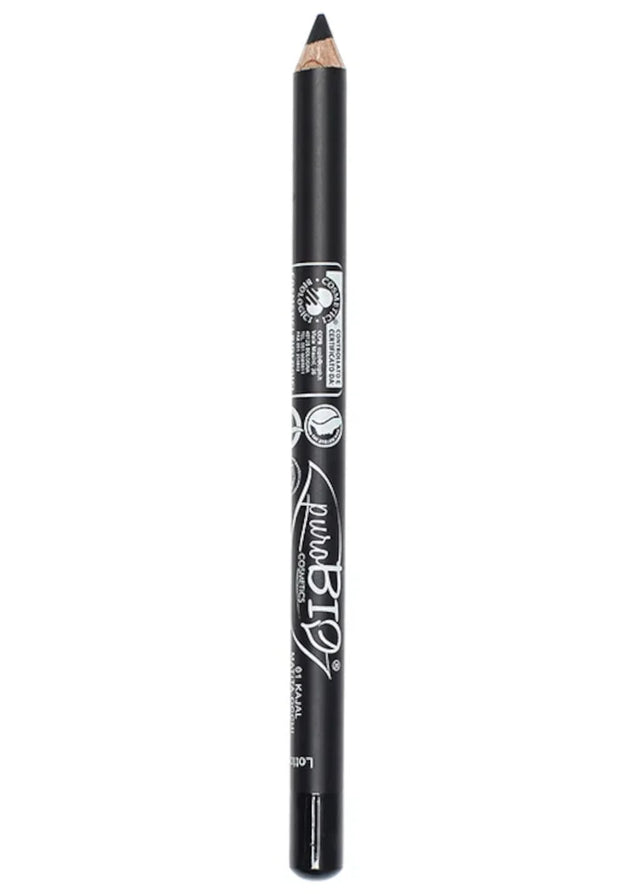 Organic eye pencil 01 - Pure blackBIO Vegan