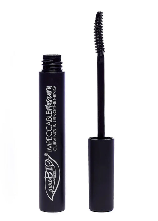 Impeccable Lengthening Pure Black MascaraBIO Vegan