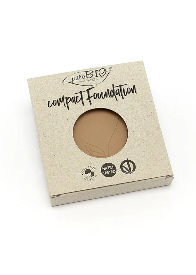 Organic VEGAN pureBIO Compact Foundation