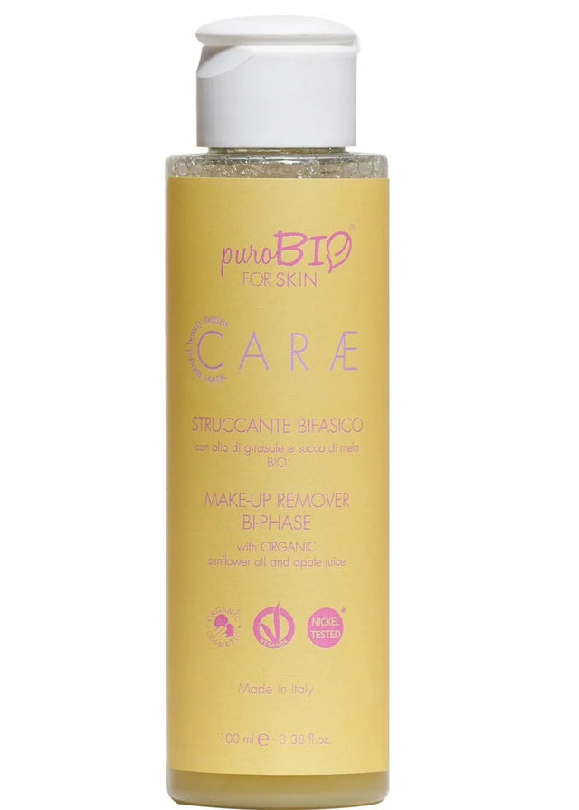 Gentle biphasic make-up remover Organic VEGAN pureBIO