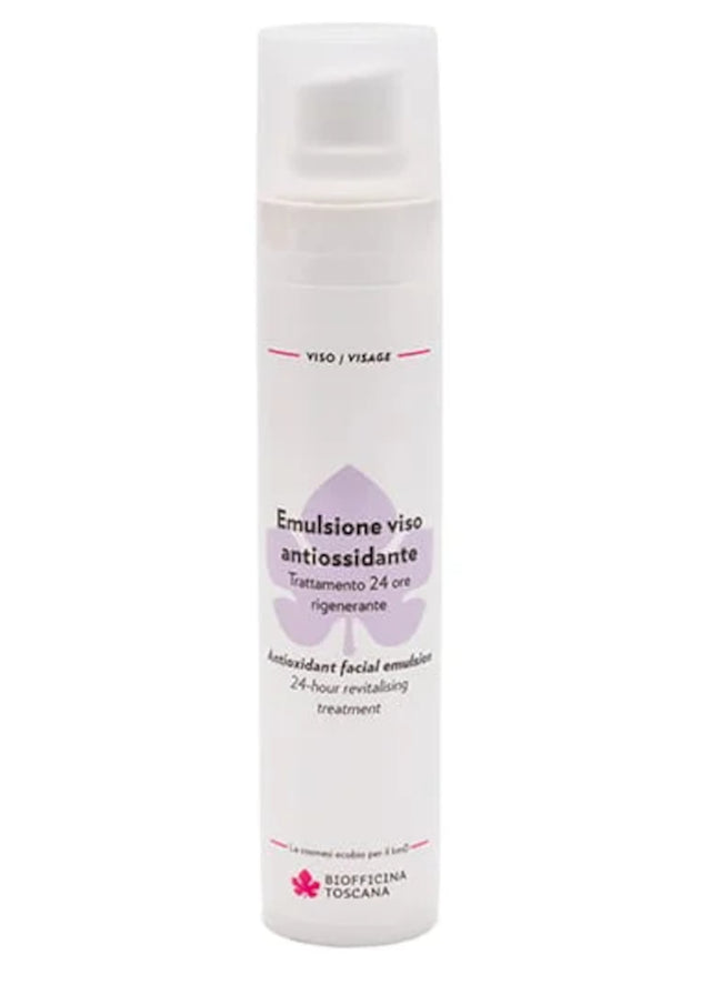 Antioxidant facial emulsion 24-hour regenerating treatment