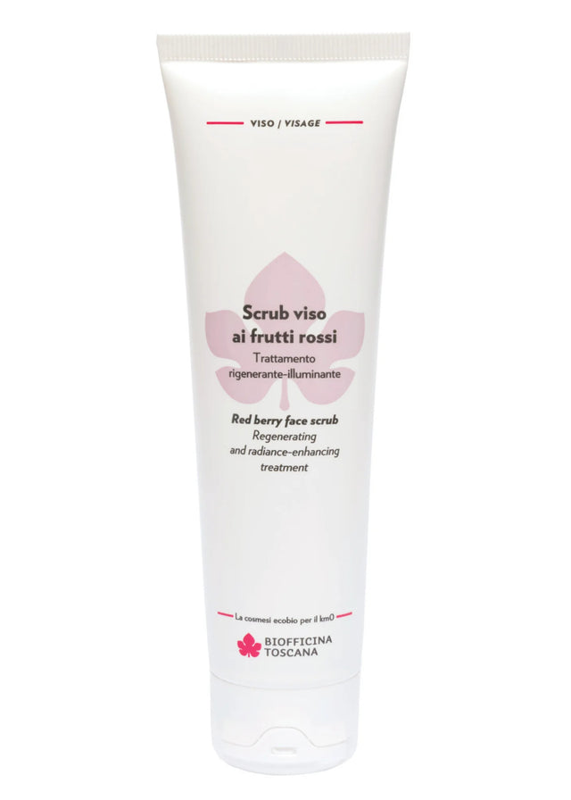 Biofficina Toscana red fruit face scrub