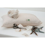 Bio cushion pillow in organic cotton 50x80