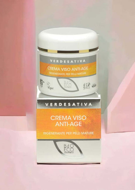 Crema viso anti-age pelli mature Bio Vegan Verdesativa