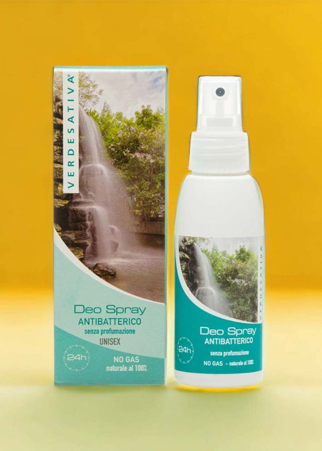 Fragrance-free hemp antibacterial spray deodorant