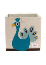 Peacock storage container