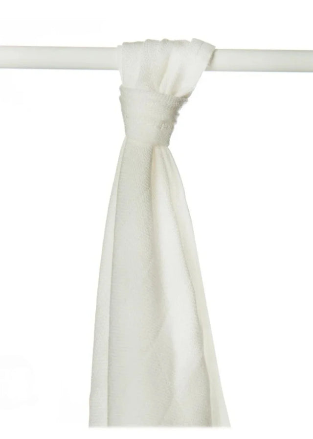 Natural White bamboo towel