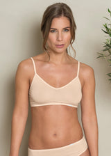 Reggiseno Top basic in cotone biologico