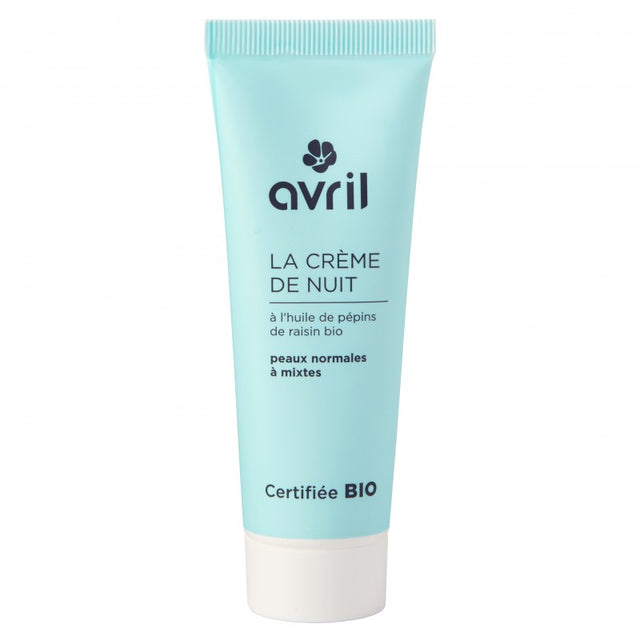 Avril organic night cream for normal and combination skin