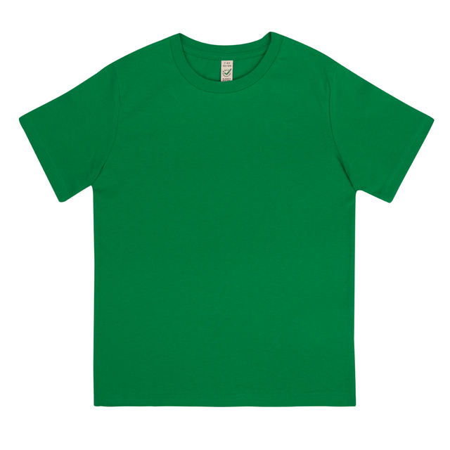 Basic children's T-shirt in pure organic cotton