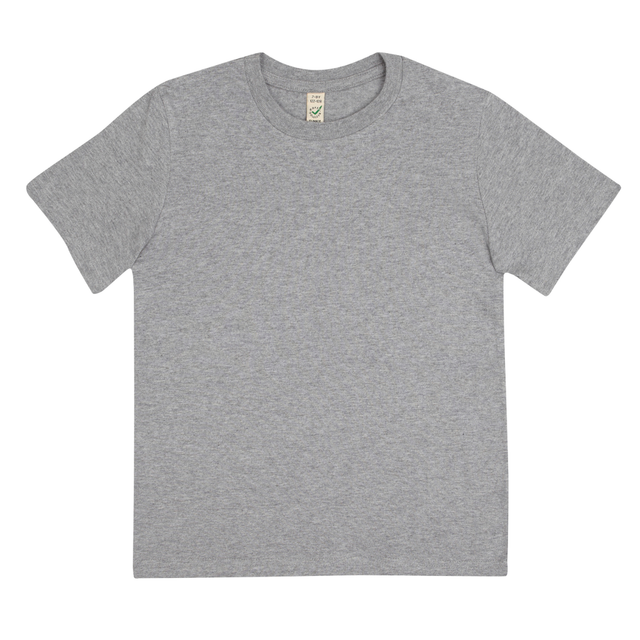 Basic children's T-shirt in pure organic cotton