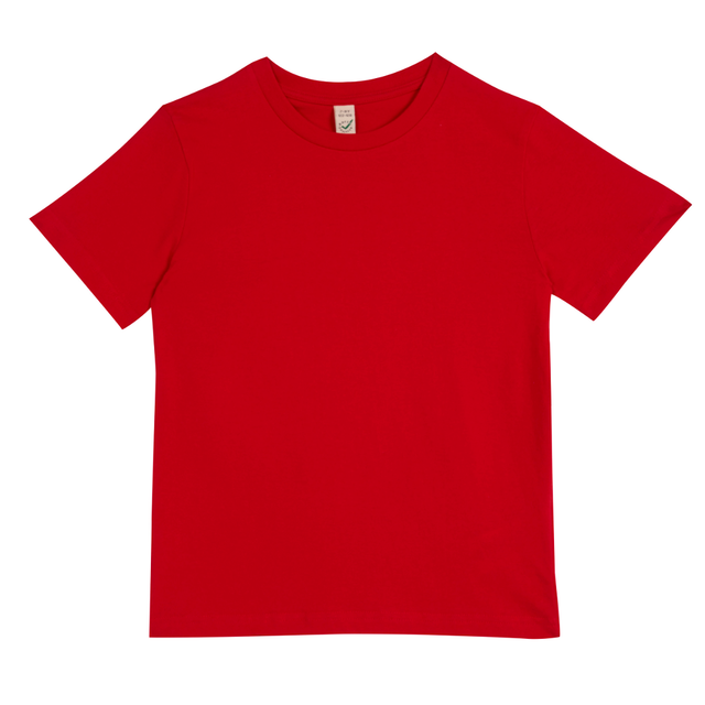 Basic children's T-shirt in pure organic cotton