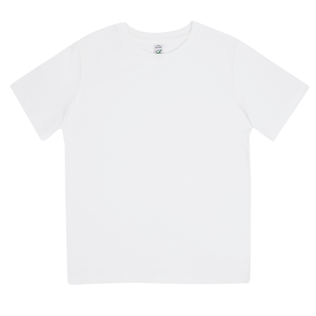 Basic children's T-shirt in pure organic cotton