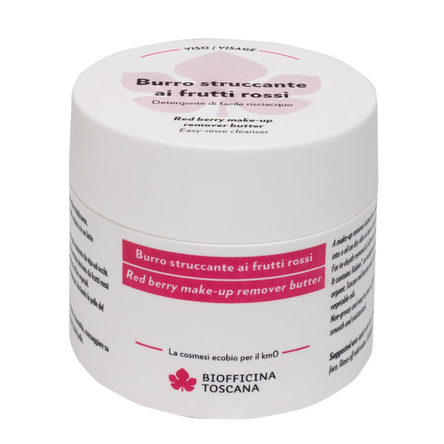 Biofficina Toscana red fruit make-up remover butter