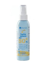 Latte solare SPF50 Bimbi e Pelli Sensibili Waterproof