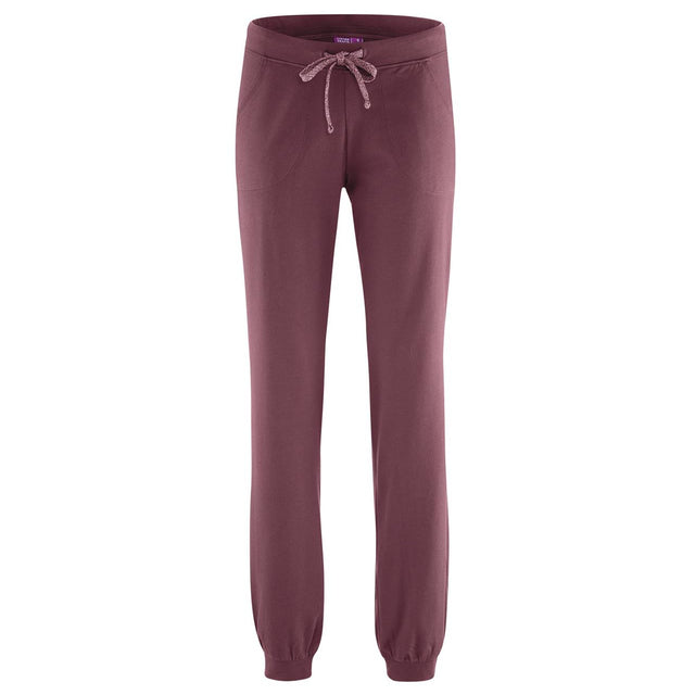 Lightweight BLUE tracksuit trousers in organic cotton