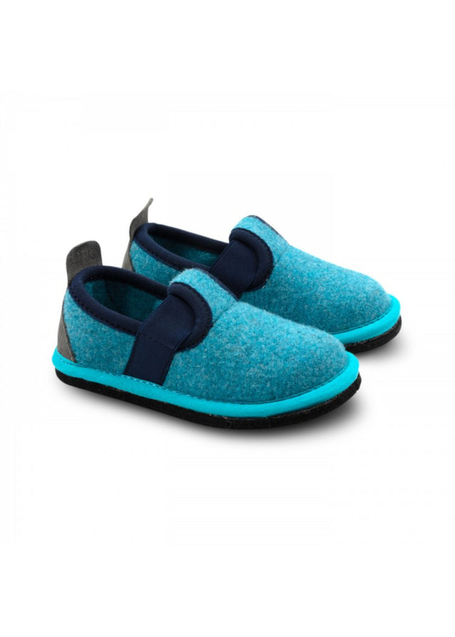 Muvy Copper Oxide slippers for children and teenagers in wool felt