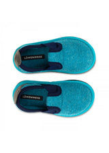 Muvy Copper Oxide slippers for children and teenagers in wool felt