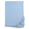 Single fitted sheet in colored organic cotton