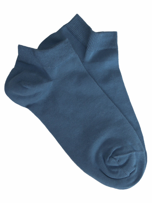 Albero Natur Blue Denim Sneaker Sock