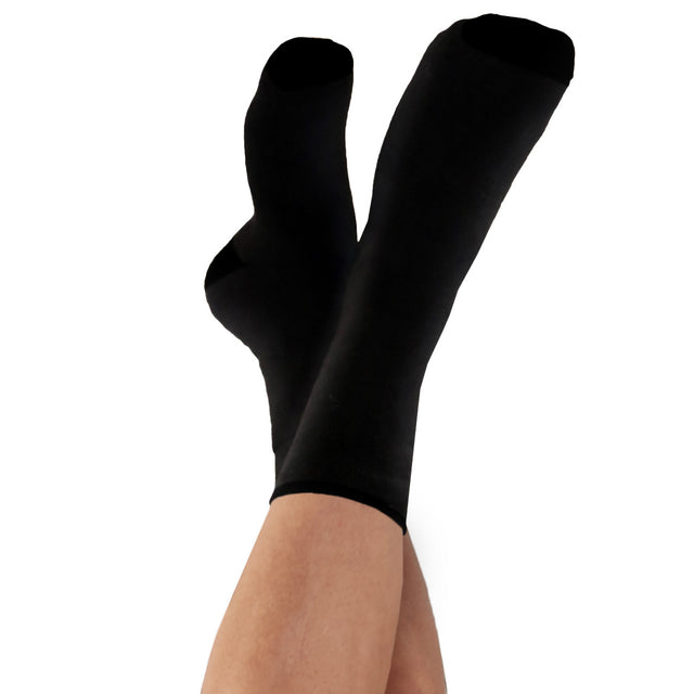 Short Sock Tree Nature unisex in BLACK sponge