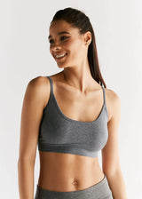 Top Bustier bra in organic cotton